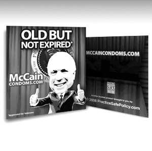 “Divertidos” preservativos con caras de McCain y Obama 2