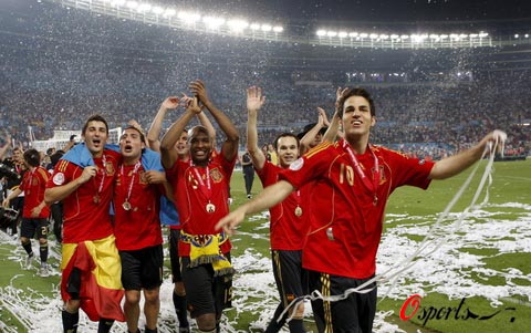 España, vencedor del Eurocopa 1