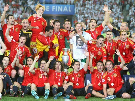 España, vencedor del Eurocopa 10