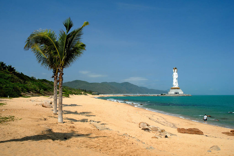 Playa en Sanya, Isla de Hainan 3