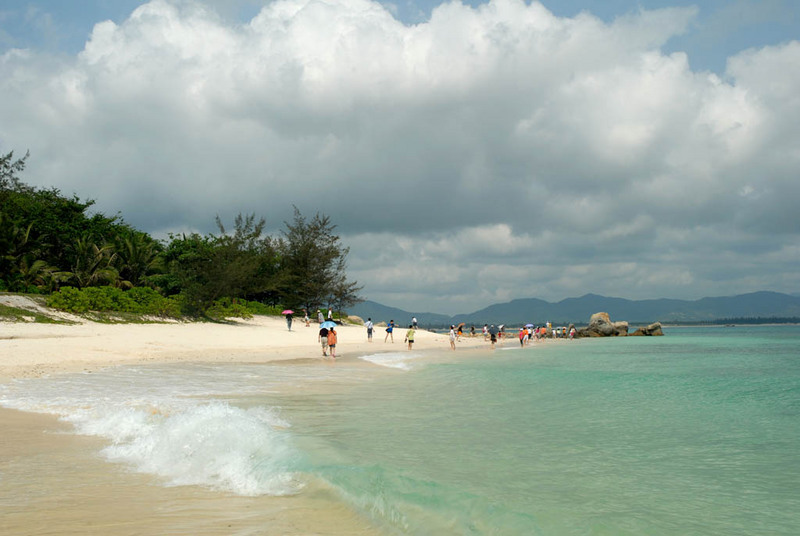 Playa en Sanya, Isla de Hainan 7
