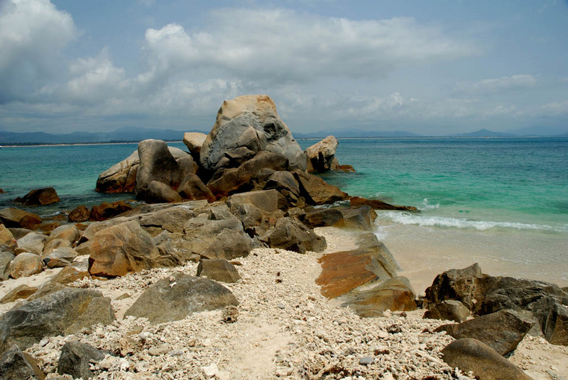 Playa en Sanya, Isla de Hainan 9