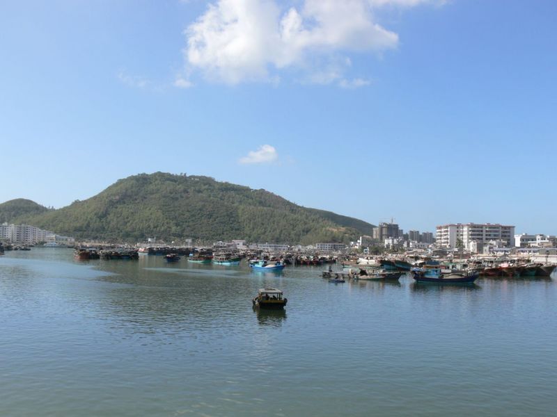 Playa en Sanya, Isla de Hainan 12