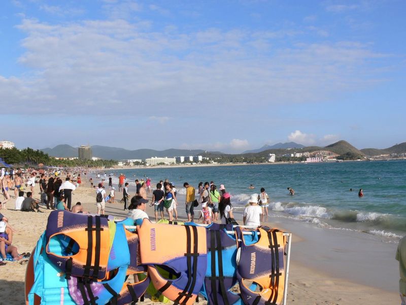 Playa en Sanya, Isla de Hainan 19