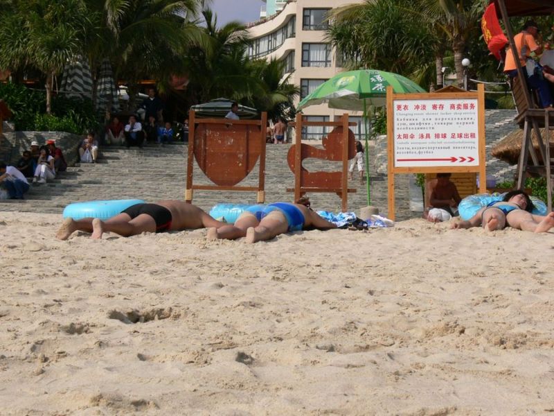 Playa en Sanya, Isla de Hainan 22