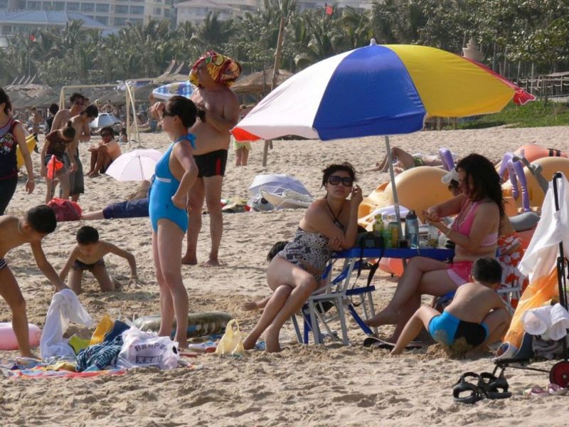 Playa en Sanya, Isla de Hainan 23