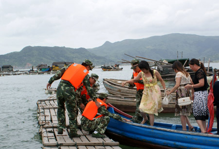 Evacuan a más de 270.000 personas en China ante proximidad de tifón 1