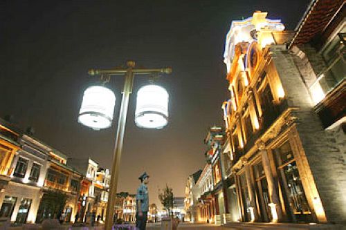 La nueva avenida Qianmen por la noche4