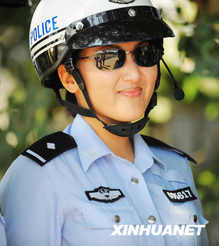 Mujeres policías chinas,seguridad de Olimpiada2