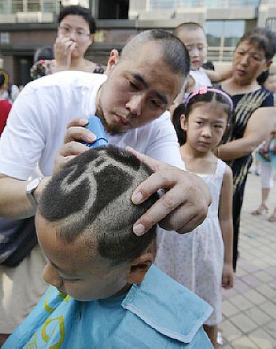 Pelo popular olímpico entre los niños7