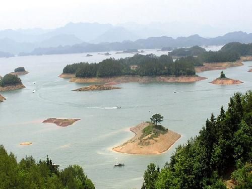 Lago de Mil Islas de la provincia Zhejiang2