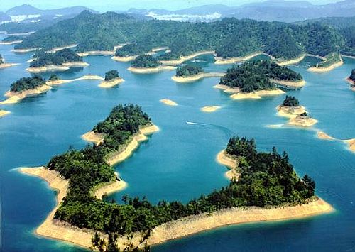 Lago de Mil Islas de la provincia Zhejiang5