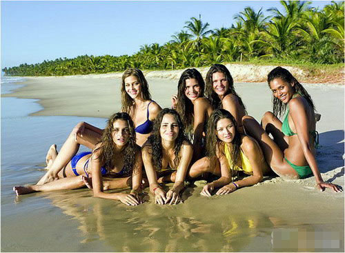 Chicas brasileñas,playa6