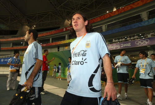 Messi,Beijing 20082