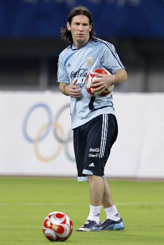 Messi,Beijing 20086