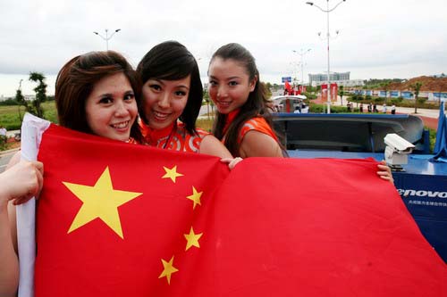 Las animadoras más bellas de las olimpiadas de Beijing 11