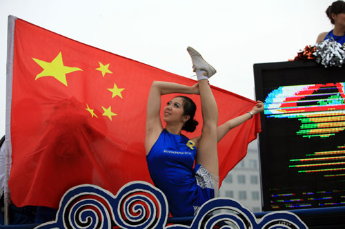 Las animadoras más bellas de las olimpiadas de Beijing 12