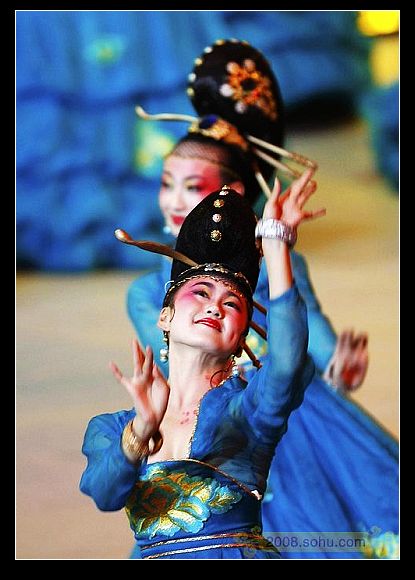 Representación de ópera tradicional china en inauguración de JJOO 4