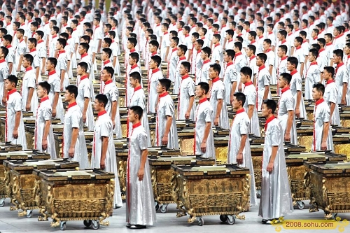 inauguración de las olimpiadas de Beijing 2