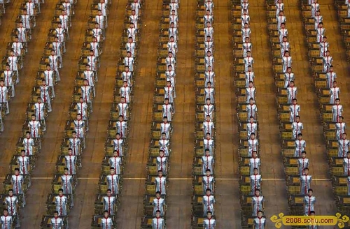 inauguración de las olimpiadas de Beijing 1