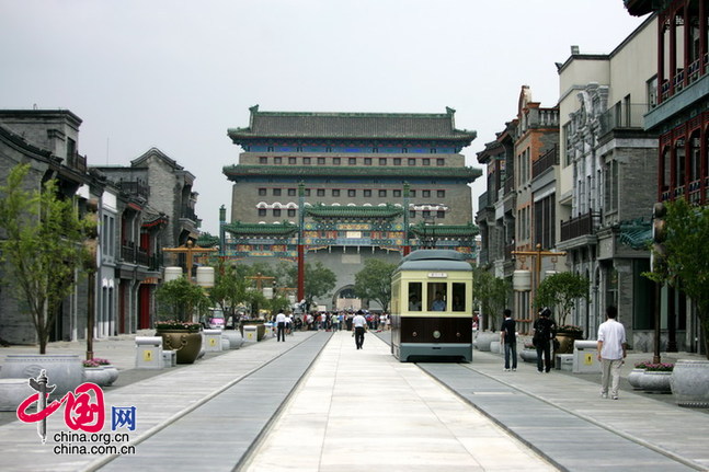 Histórica calle comercial Qianmen 1
