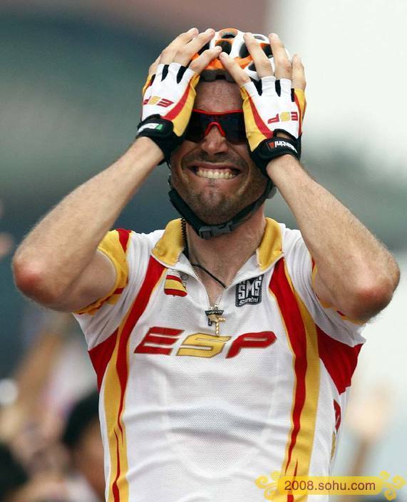 Beijing 2008-Ciclismo: El ciclista español Samuel Sánchez logra el primer oro para España 8