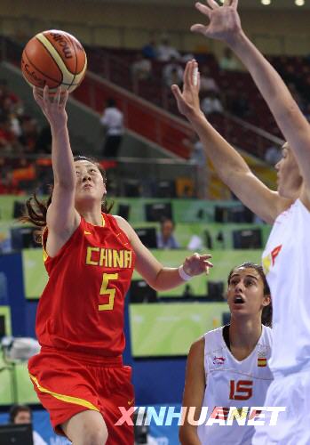 beijing 2008 Baloncesto femenino: China VS España 2