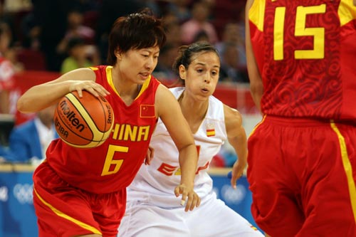 beijing 2008 Baloncesto femenino: China VS España 7