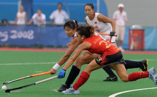 Hockey (F): China vence 3-0 a España 4