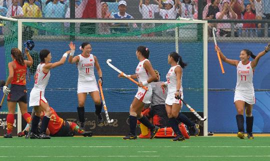 Hockey (F): China vence 3-0 a España 7