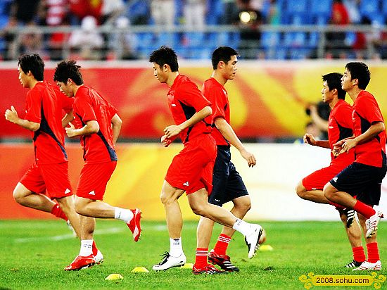 Beijing 2008-Fútbol (M): China 0, Bélgica 2 en partido olímpico 8