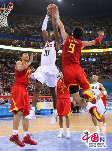 Beijing 2008-Baloncesto (M): Pierde China ante EEUU 101-703