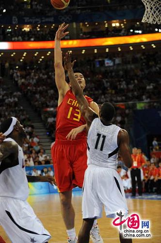 Beijing 2008-Baloncesto (M): Pierde China ante EEUU 101-7010