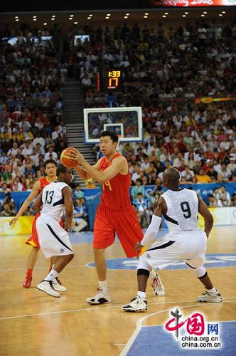 Beijing 2008-Baloncesto (M): Pierde China ante EEUU 101-7012