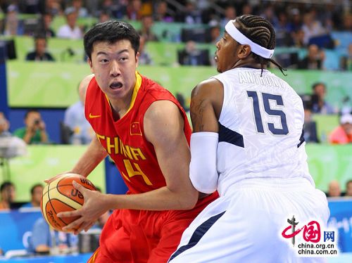 Beijing 2008-Baloncesto (M): Pierde China ante EEUU 101-7022