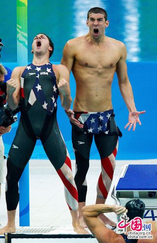 EEUU ganó el relevo de 4x100m libres masculino2