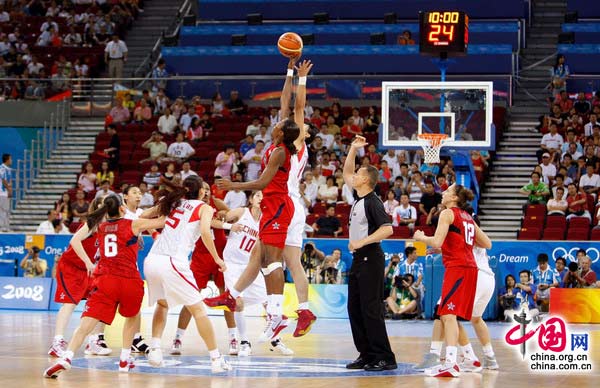Beijing 2008-Baloncesto (F): EEUU supera a China 108-63 en baloncesto femenino 1