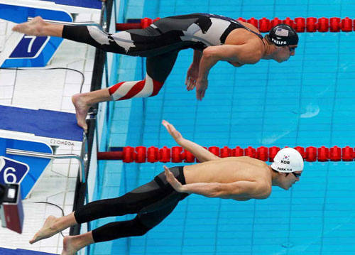 Beijing 2008: Michael Phelps gana medalla de oro en 200 metros libre masculino 01