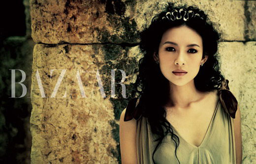 Nueva serie de fotos de Zhang Ziyi para Bazaar 6