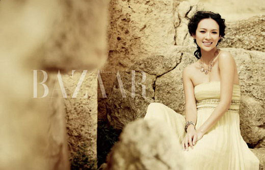 Nueva serie de fotos de Zhang Ziyi para Bazaar 7