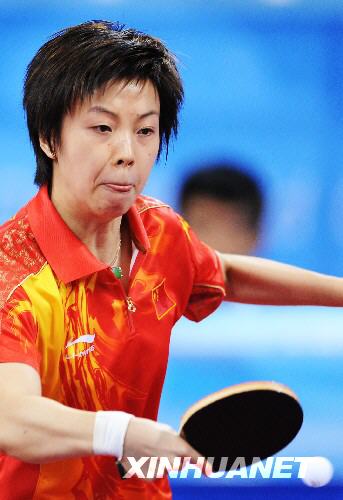 El equipo chino entró en el final de Tenis de Mesa femenino por equipos1