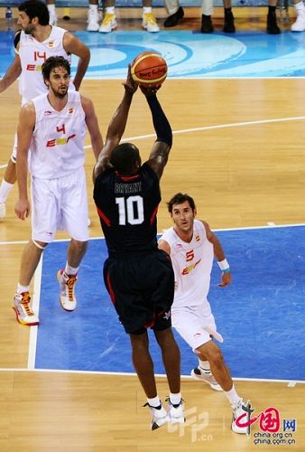 Ganó el equipo EEUU a España en el baloncesto olímpico varonil6