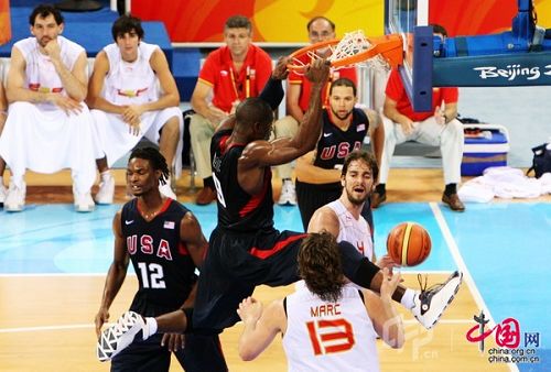 Ganó el equipo EEUU a España en el baloncesto olímpico varonil7