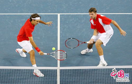 Federer y Wawrinka ganaron oro de tenis en dobles varonil3