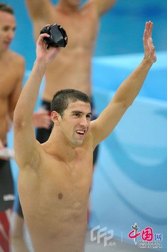 Phelps logra octavo oro en relevo masculino de 4x100m estilos9