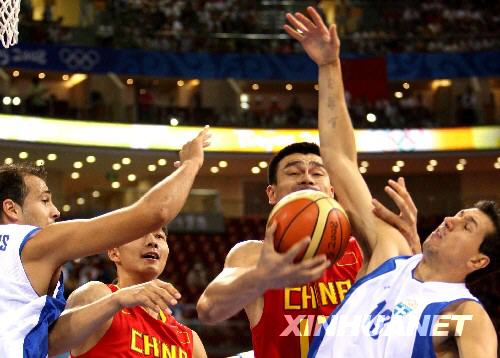 Beijing 2008-Baloncesto: China cae ante Grecia pero pasa a cuartos2