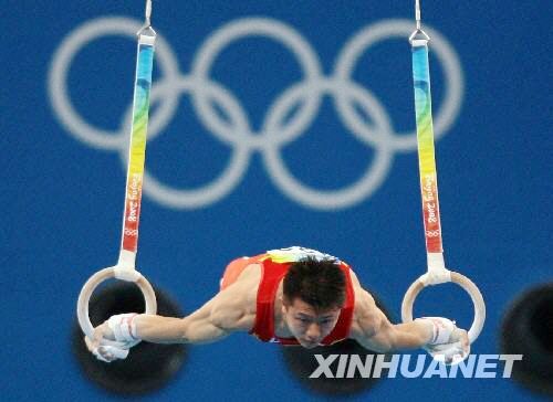 Chino Chen Yibing gana el oro en anillas2