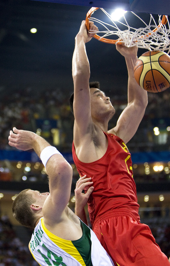 Beijing 2008-Baloncesto: China queda eliminada al perder 94-68 ante Lituania 1