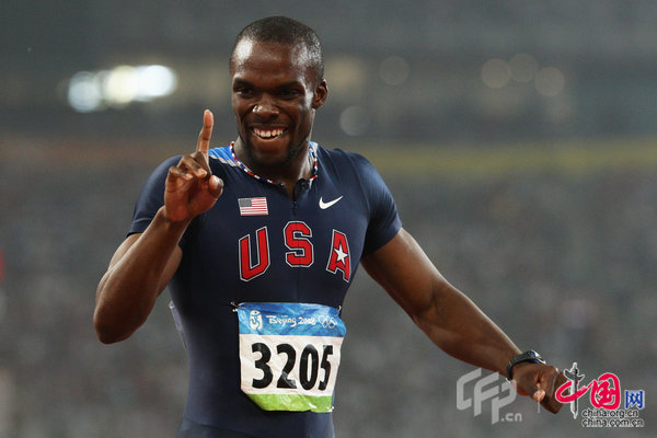 Beijing 2008: Vence Merrit de EEUU a campeón defensor Wariner y gana oro en 400 metros masculino 3