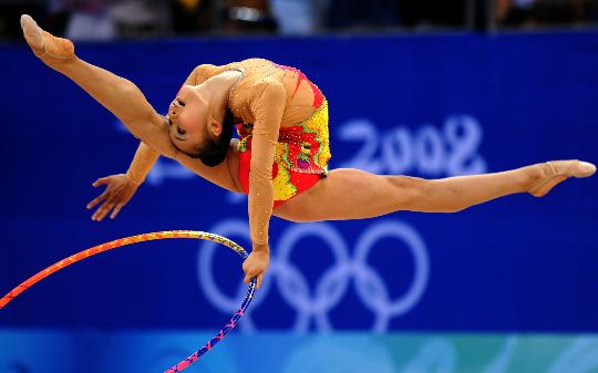 Las hermosas chicas de gimnasia rítmica8